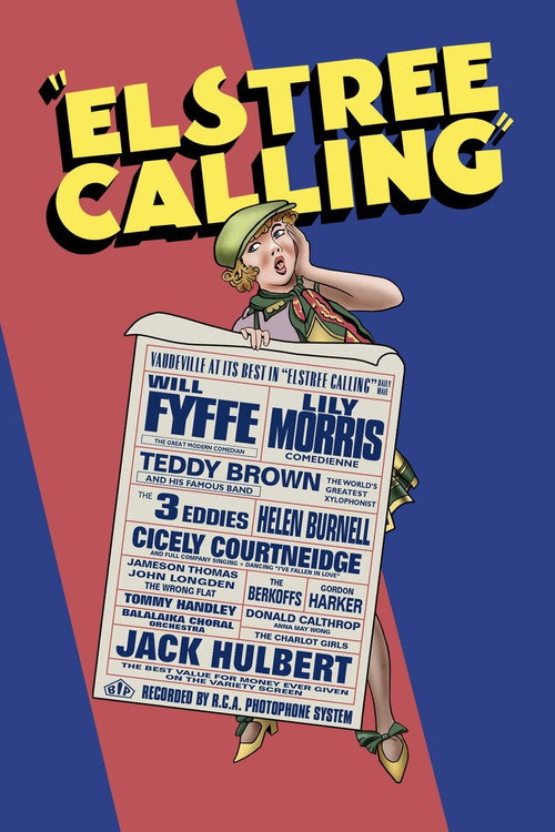 Movie poster for Elstree Calling (1930)