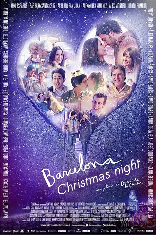 Movie poster for Barcelona Christmas Night (2015)