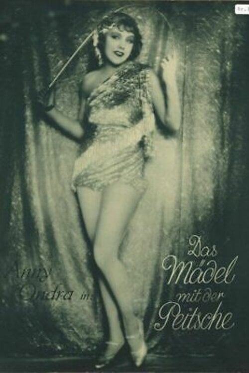 Movie poster for Das Mädel mit der Peitsche (1929)