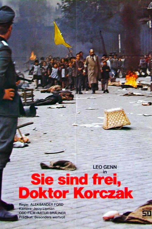 Movie poster for You Are Free, Dr. Korczak (1975)