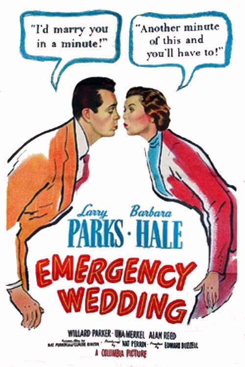 Movie poster for Emergency Wedding (1950)