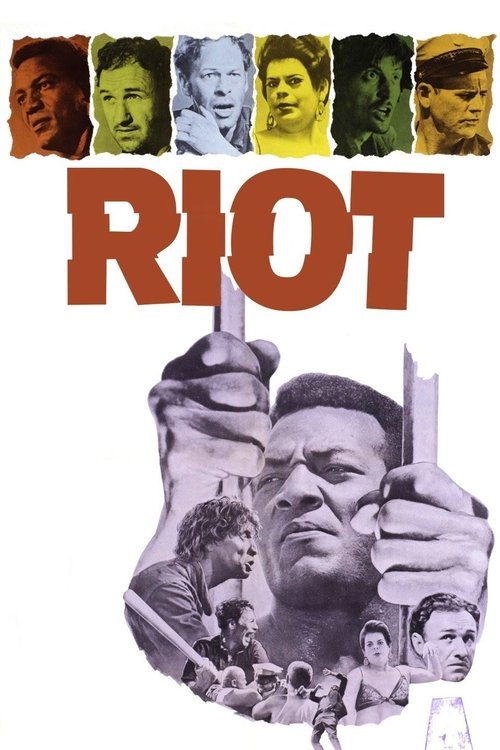 Movie poster for Riot (1969)