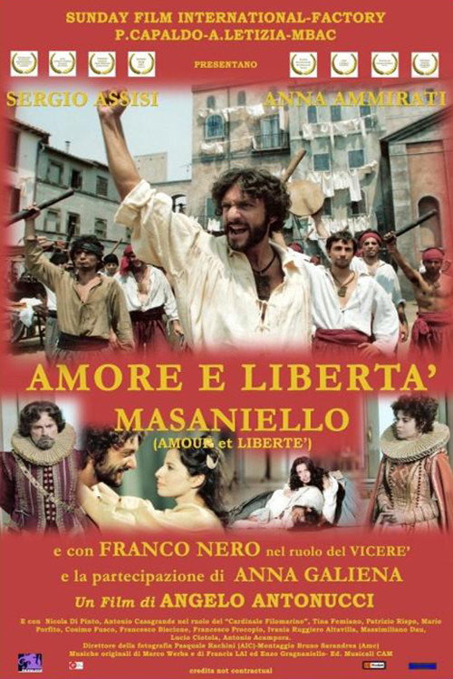Movie poster for Amore e libertà - Masaniello (2006)