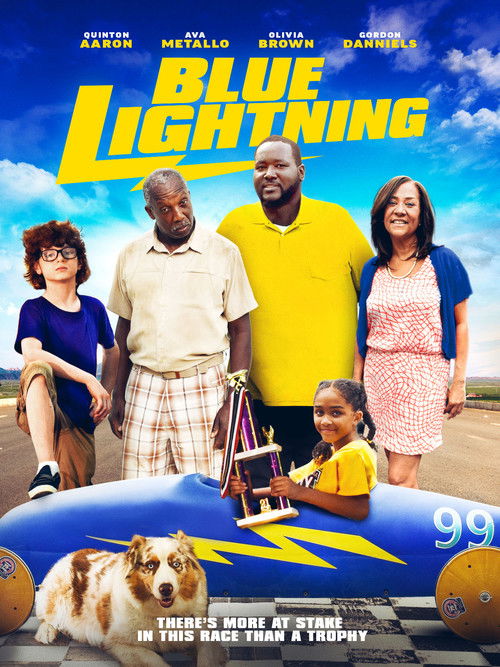 Movie poster for Blue Lightning (2023)