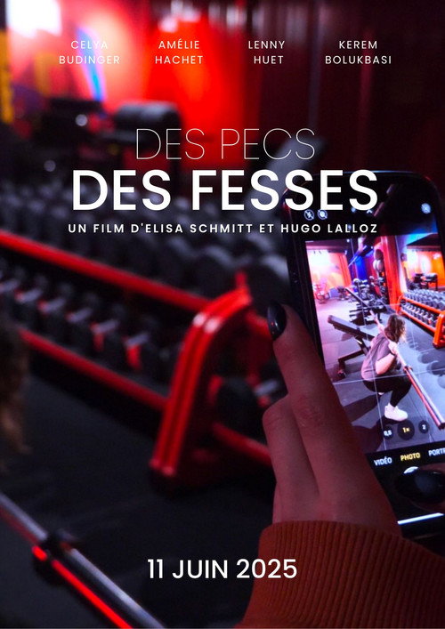 Movie poster for Des pecs et des fesses (2025)
