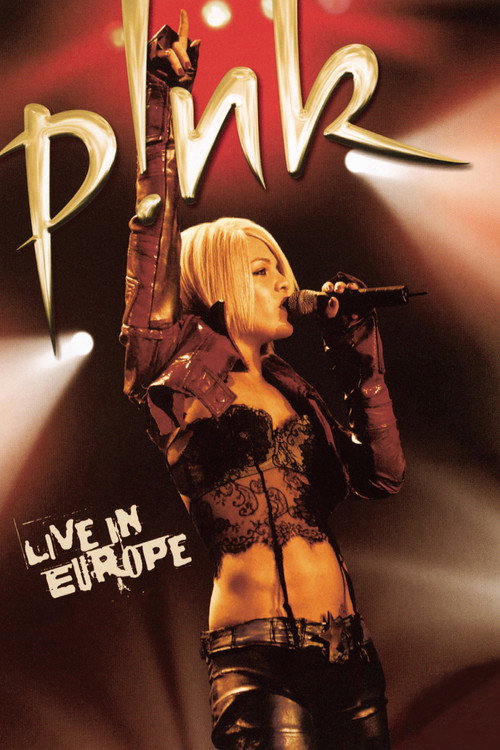 Movie poster for P!NK: Live In Europe (2006)