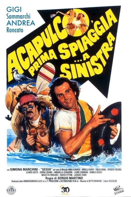 Movie poster for Acapulco, Last Beach... on the Left (1983)