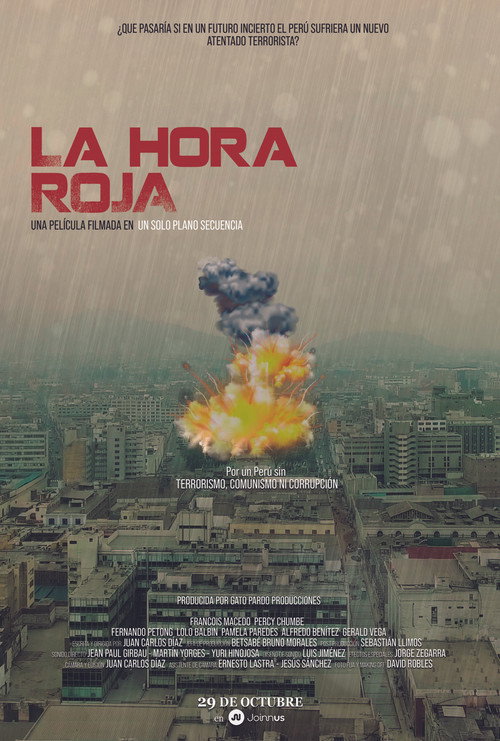 Movie poster for La hora roja (2022)