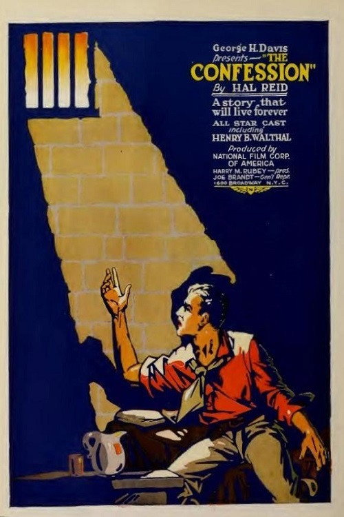 Movie poster for The Confession (1920)