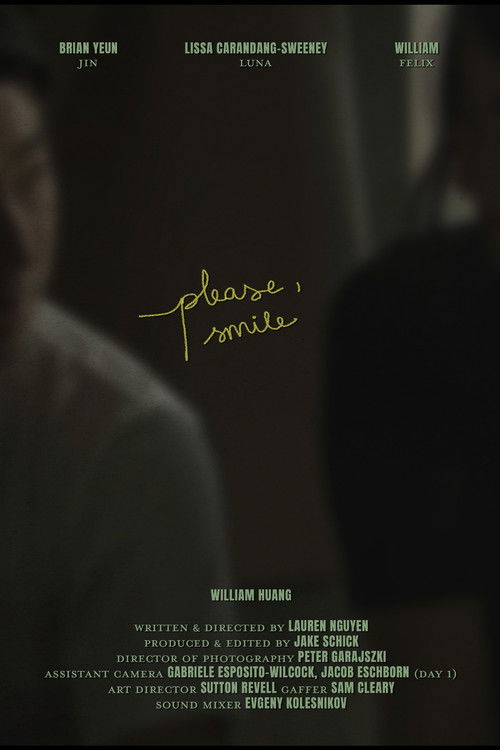Movie poster for Please, Smile (2025)