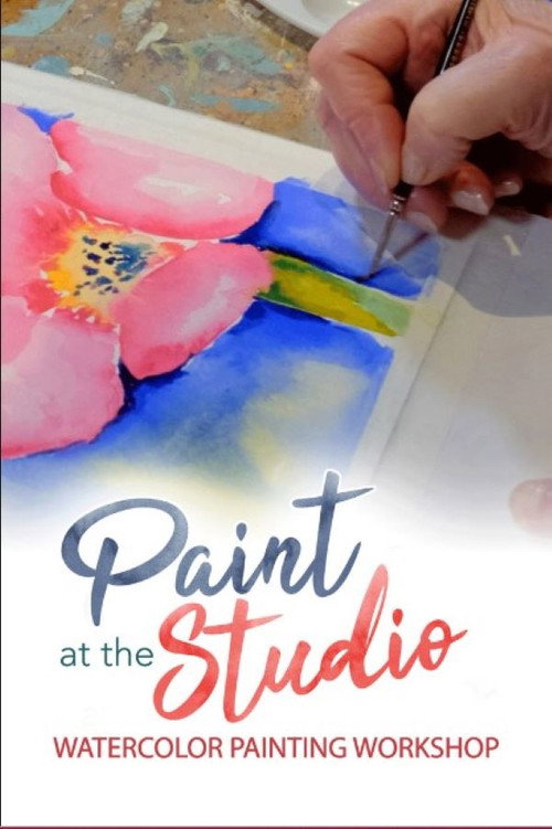Movie poster for Paint at the Studio: Watercolor Painting Workshop (2022)