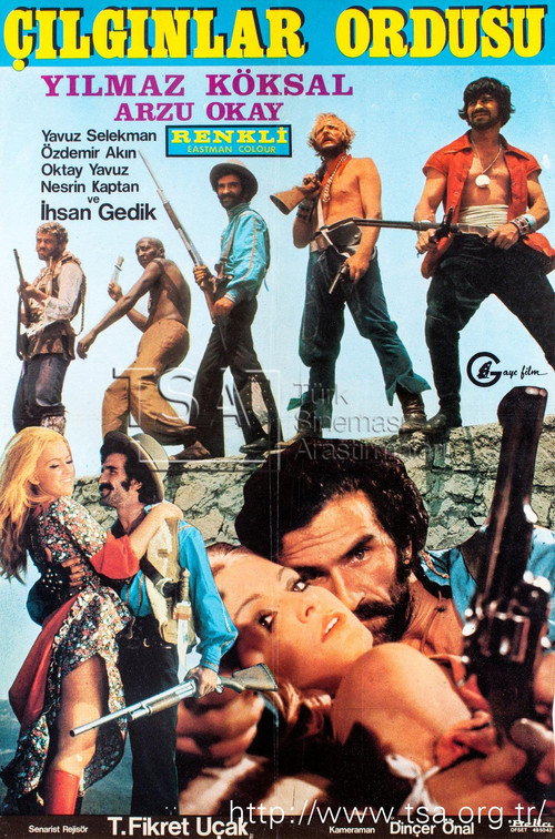 Movie poster for Çılgınlar Ordusu (1972)