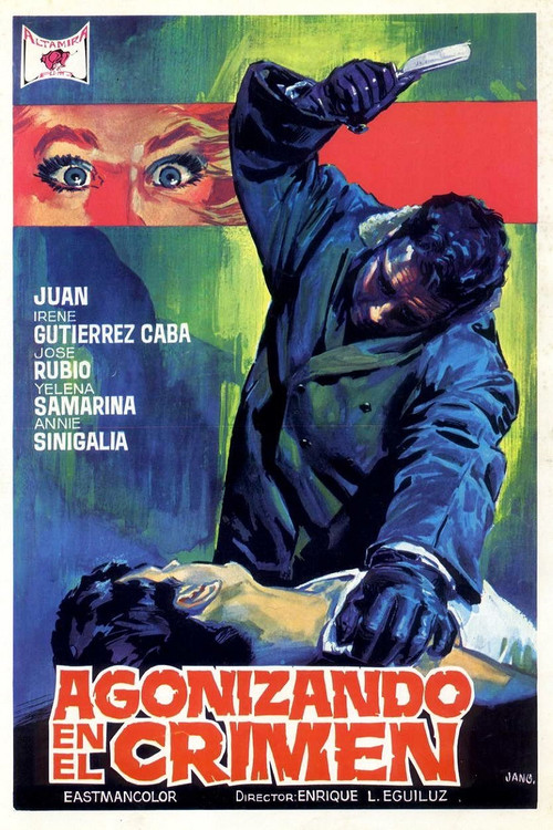 Movie poster for Agonizing in Crime (1968)
