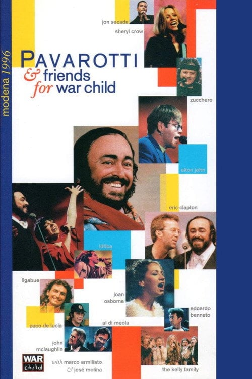 Movie poster for Pavarotti & Friends 4 - For War Child (1996)