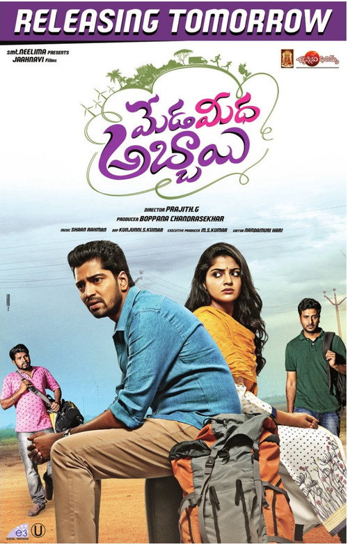 Movie poster for Meda Meeda Abbayi (2017)