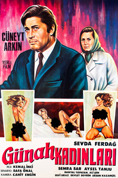 Movie poster for Günah Kadınları (1964)
