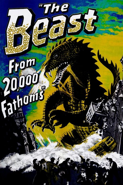 Movie poster for The Beast from 20,000 Fathoms (1953)