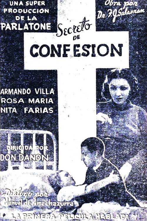 Movie poster for Secreto de Confesion (1938)