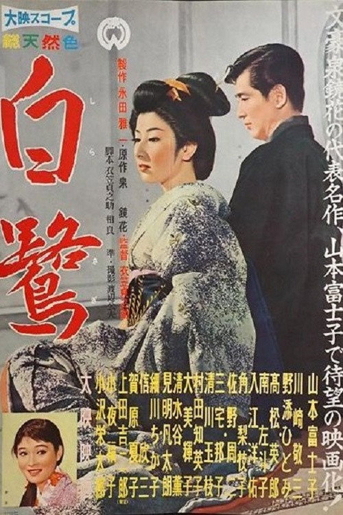 Movie poster for The Snowy Heron (1958)