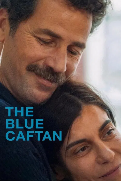 Movie poster for The Blue Caftan (2023)