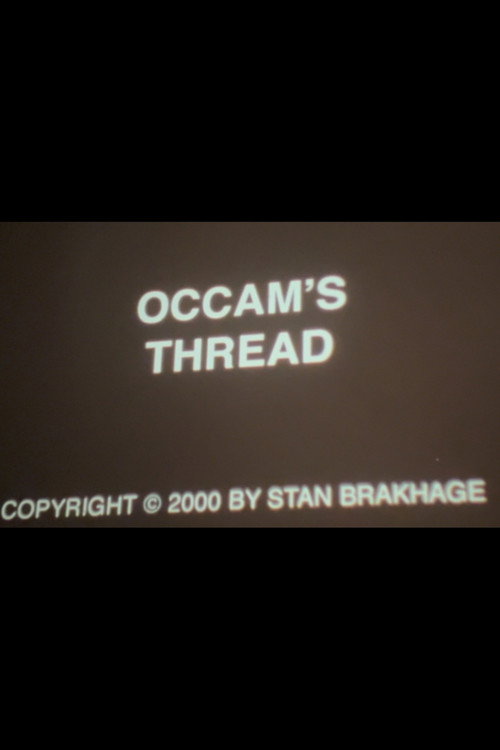 Movie poster for Occam's Thread (2001)
