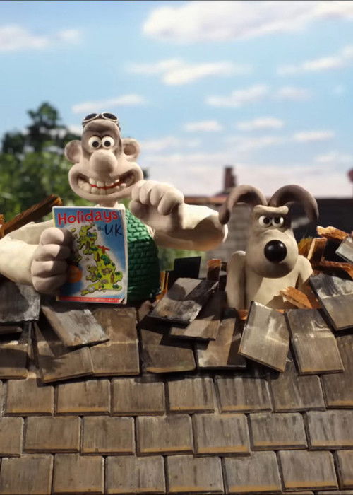 Wallace & Gromit x Visit England poster