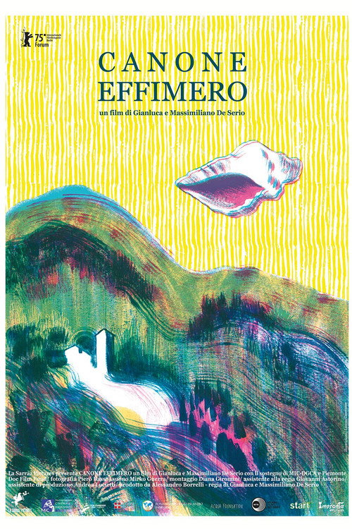 Movie poster for Canone effimero (2025)