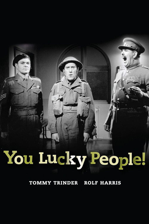 Movie poster for You Lucky People! (1955)