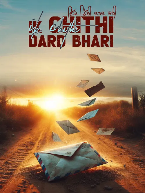 Movie poster for Ik Chithi Dard Bhari (2025)
