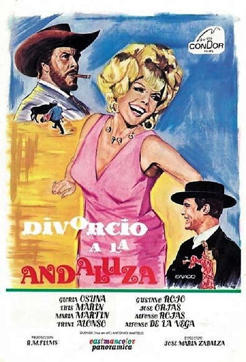 Movie poster for Divorcio a la andaluza (1975)
