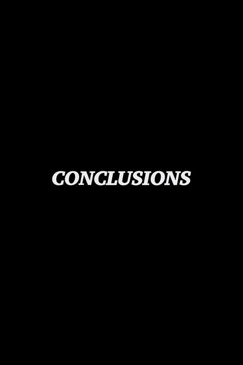 Movie poster for Conclusions (2016)