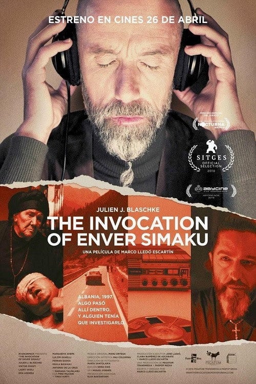 Movie poster for The Invocation of Enver Simaku (2019)