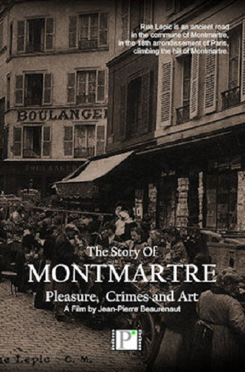 Movie poster for Montmartre…Pleasure, Crimes and Art