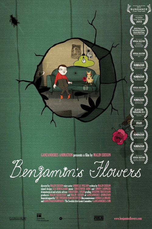 Movie poster for Benjamin's Flowers (2012)