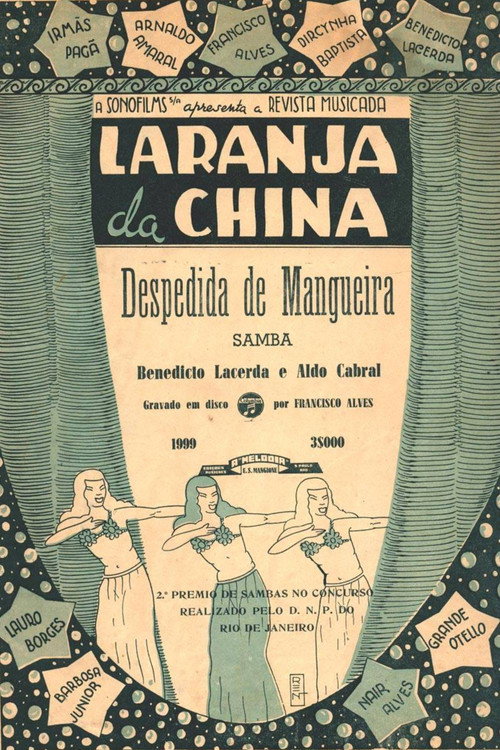 Movie poster for Laranja da China (1940)