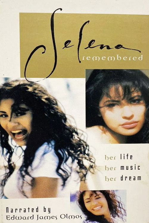 Movie poster for Selena Remembered (1997)