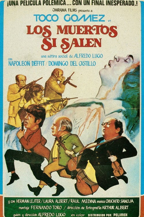 Movie poster for Los muertos sí salen (1976)