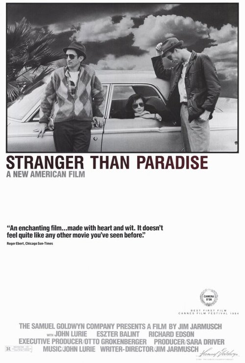 Movie poster for Stranger Than Paradise (1983)