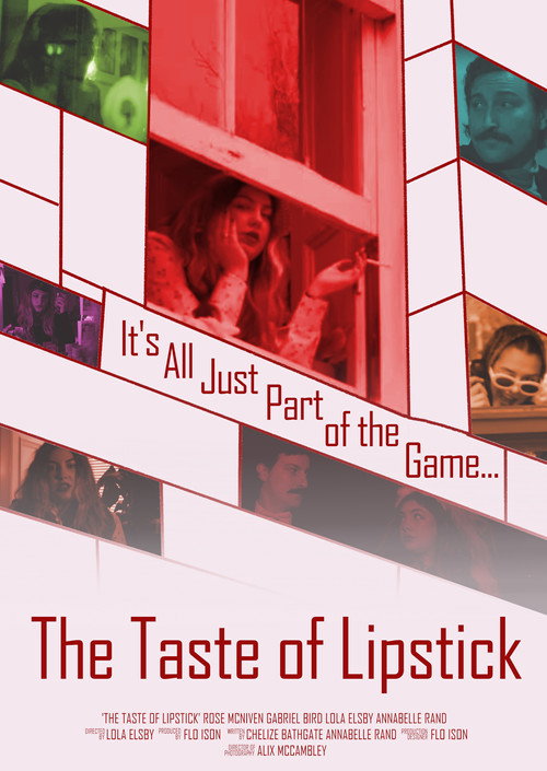 Movie poster for The Taste of Lipstick (2024)