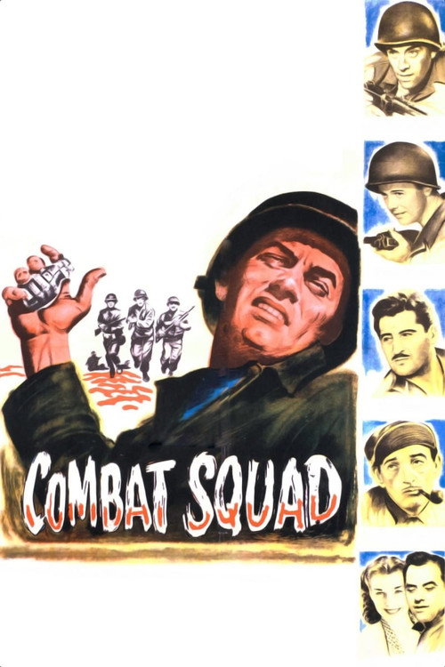 Movie poster for Combat Squad (1953)