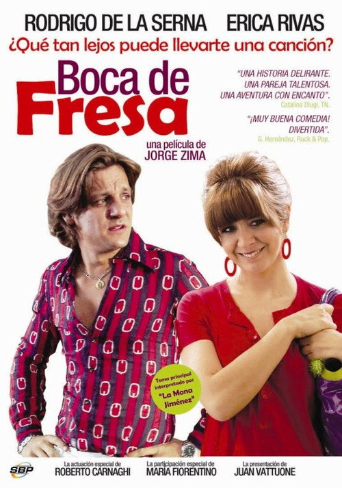 Movie poster for Boca de fresa (2010)