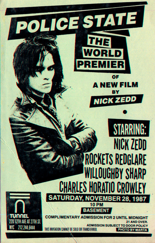 Movie poster for Police State (1987)
