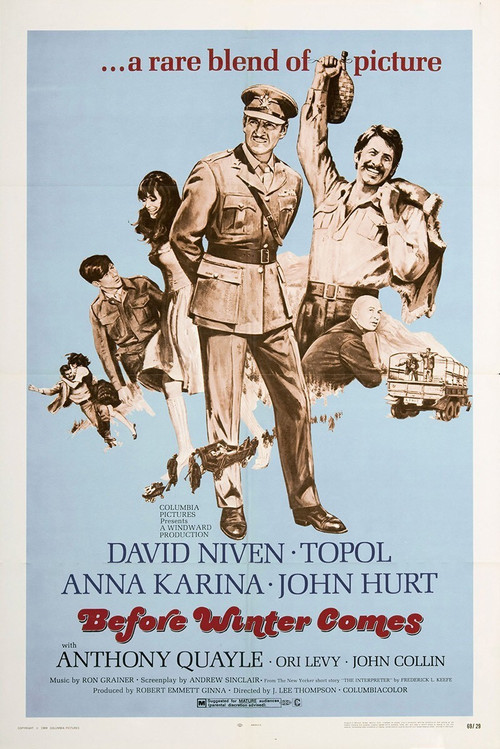 Movie poster for Before Winter Comes (1969)