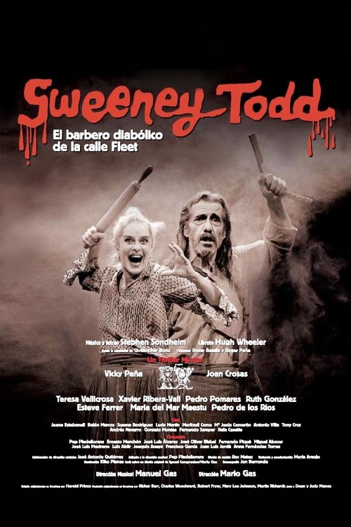 Movie poster for Sweeney Todd: The Demon Barber of Fleet Street (2008)