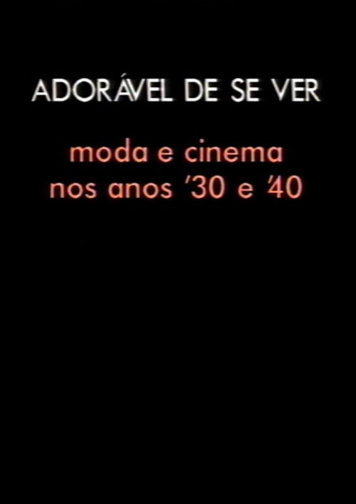 Adorável de se ver poster