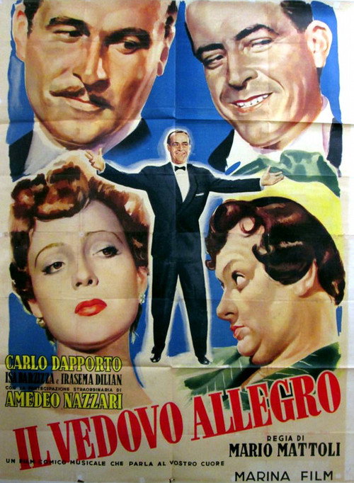 Movie poster for Il vedovo allegro (1950)