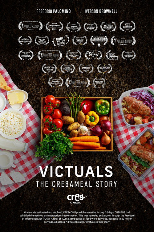 Movie poster for Victuals: The CRE8AMEAL Story (2021)