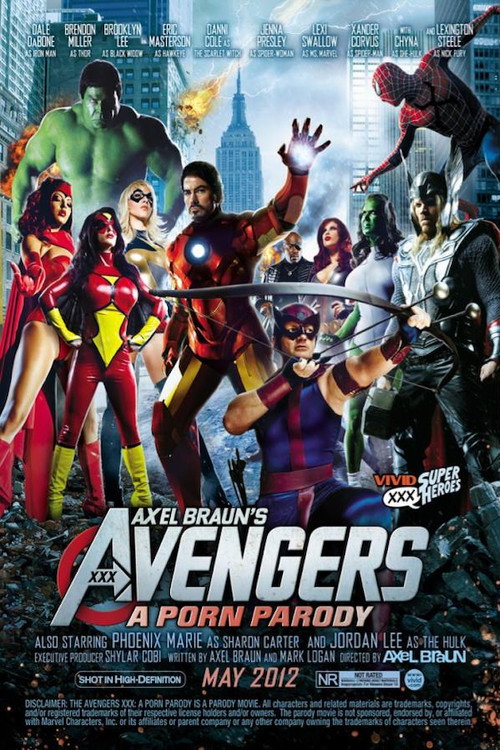 Movie poster for Avengers XXX: A Porn Parody (2012)