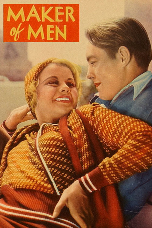 Movie poster for Maker of Men (1931)