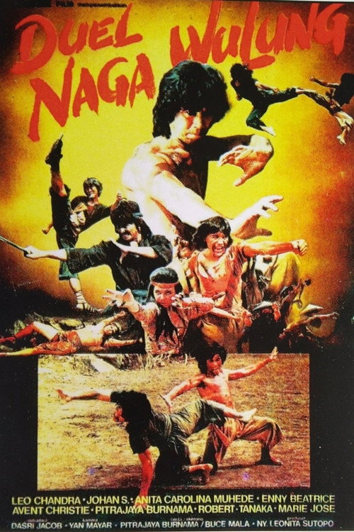 Movie poster for Duel Naga Wulung (1982)